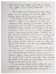 Lee Harvey Oswald Arrest Document Signed by Officer Nick McDonald, With Fascinating First-Hand Account of Oswald's Apprehension -- ''...I stared into his icy cold, steel blue eyes...''