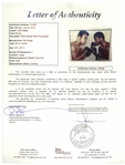 Muhammad Ali & Joe Frazier Dual-Signed 20'' x 16'' Photo of the ''Fight of the Century'' -- With JSA COA