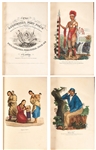 Complete Set of 80 Hand-Colored Lithographs of The Aboriginal Port Folio by James Otto Lewis From 1835-1838 -- Extremely Scarce Complete Set
