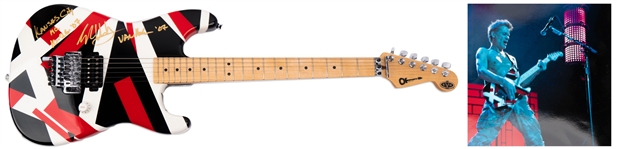 Eddie Van Halen Personally Designed, Stage Played & Signed Guitar