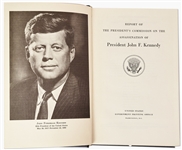 First Edition, 27 Volume Set of the Warren Commission's Report on the Assassination of John F. Kennedy -- With Scarce ''Report'' Volume