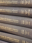 First Edition, 27 Volume Set of the Warren Commission's Report on the Assassination of John F. Kennedy -- With Scarce ''Report'' Volume