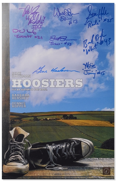 ''Hoosiers'' Cast-Signed 11'' x 17'' Photo