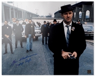 Gene Hackman Signed 20 x 16 Photo as Popeye Doyle From The French Connection