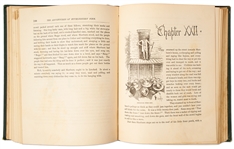 First Edition, First Printing of Mark Twain's Masterpiece, ''Adventures of Huckleberry Finn''