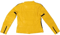 Yellow Leather ''Kill Bill'' Jacket Signed by Uma Thurman