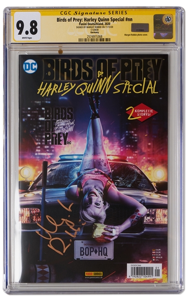 Margot Robbie Signed Copy of ''Birds of Prey: Harley Quinn Special''