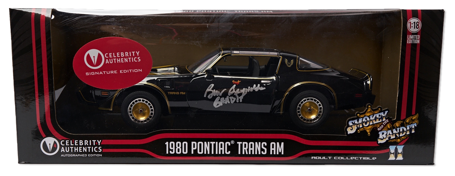 Burt Reynolds Signed Trans Am Model Car From ''Smokey and the Bandit''