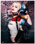Margot Robbie Signed 16 x 20 Photo as Harley Quinn