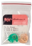 Incredible Collection of 40+ Astronaut Earmolds Made for Radio Communications Within the Spacecraft -- Includes Ear Pieces for Gemini & Apollo Astronauts -- Also Includes Autographs of Apollo 1 Crew