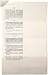 Richard Feynman Signed ''Recommendations'' of the Rogers Commission Report Investigating the Crash of the Space Shuttle Challenger