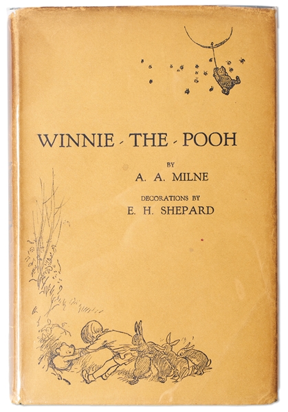 First Printing of ''Winnie the Pooh'' by A.A. Milne From 1926 -- With Scarce Original Dust Jacket