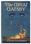 Exceedingly Rare First Printing Dust Jacket of The Great Gatsby -- Scarce Jacket Houses First Printing of the Classic Novel