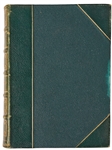 Fore-Edge Painting of Charles Dickens and Scenes from the Novel ''Barnaby Rudge''