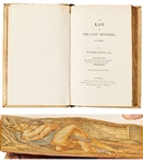Triple Fore-Edge Paintings of Sensual Scenes in a 1810 Printing of The Lay of the Last Minstrel