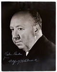 Large 11 x 14 Photo Signed by Alfred Hitchcock