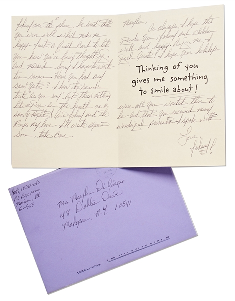 John Gotti Lot of Six Autograph Letters Signed from Prison -- ''...I've been waiting patiently for people to rebut and expose that lying Pricks Book and interview and show the fag that he was...''