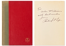 Richard Nixon Signed First Edition of His Biography Richard Nixon: A Political and Personal Portrait
