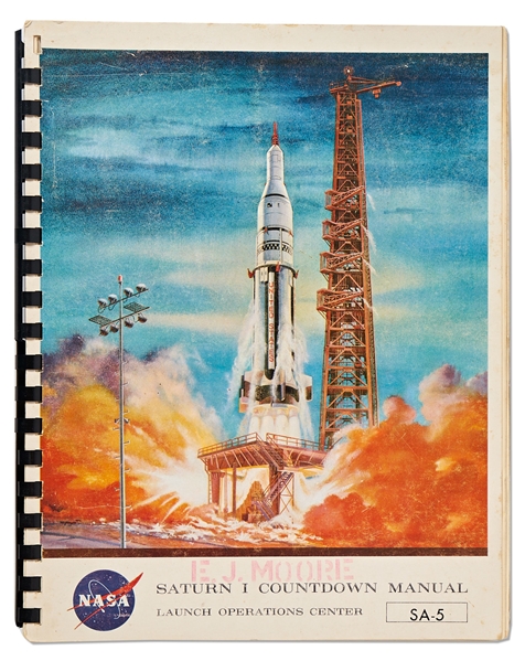 Early 1963 NASA Manual from the Apollo Program: ''Saturn I Countdown Manual''