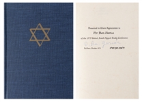 David Ben-Gurion Signed Limited Edition of Israel: A Personal History
