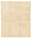 George Custer Document Signed During the American Indian Wars in 1869 -- Custer Recommends a Native American Who Aided the U.S. During the Battle of Washita