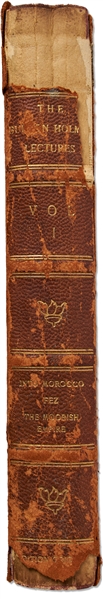 As President, Theodore Roosevelt Signed First Edition of the Famous 20th Century Travelogue, ''The Burton Holmes Lectures''