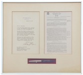 Lot of Four Presidential Bill-Signing Pens From Ronald Reagan, Richard Nixon & Gerald Ford