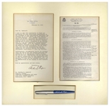 Lot of Four Presidential Bill-Signing Pens From Ronald Reagan, Richard Nixon & Gerald Ford