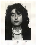 Jimmy Page Signed 16 x 20 Photo -- One of Only 50 Signed by Page in a Limited Edition