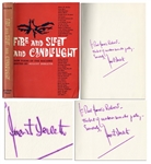 Rare Signed First Edition of Fire & Sleet & Candlelight by August Derleth -- ...the best of modern macabre poetry...