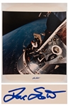 Dave Scott Signed 16 x 20 Photo of Him Performing a Standup EVA During the Apollo 9 Mission