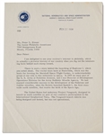 Wernher von Braun Letter Signed from 1964 Describing the Launching of Explorer 1 -- ...the birth of the Space Age... -- With PSA/DNA COA