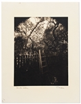 Tom Millea Signed Platinum-Palladium Photograph -- Measures 10.875'' x 13.875''