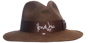 Harrison Ford Signed Indiana Jones Fedora -- With Beckett COA