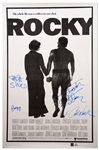 Rocky Cast-Signed Poster Including Sylvester Stallone