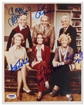 The Mary Tyler Moore Show Cast-Signed 8 x 10 Photo Including Betty White -- With PSA/DNA COA