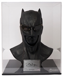 Ben Affleck Signed Batman Cowl Display