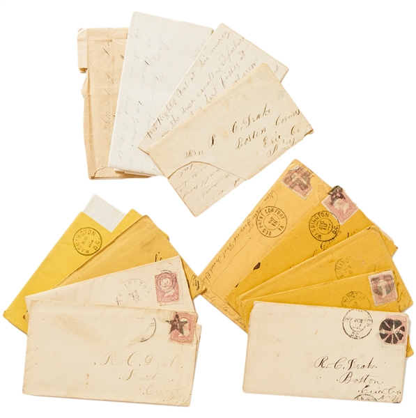 13 Civil War Letters by a Soldier in the Heavy Fighting 10th New York Cavalry -- ''...the general just had six bullets put through him. I guess that he wont lead another Yankee colum into a snare...''