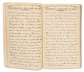 1863 Civil War Diary & CDV of a 31st Indiana Infantryman -- ''...the mangled and torn corpse of friend & foe...with lofty patriotism...on the former & hate and revenge on the latter...''