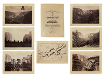 Exquisite Collection of 63 Large Photographs From Yosemite Valley by Carleton Watkins -- From 1863, the First Photographs to Capture the Grandeur of Yosemite