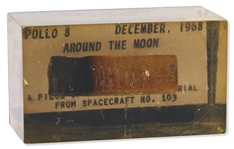 Apollo 8 Heat Shield Segment from the Command Module