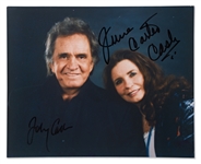 Johnny Cash and June Carter Cash Signed 10 x 8 Photo