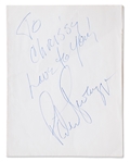 Patrick Swayze Autograph