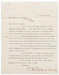 Robert Baden-Powell Letter Signed from 1913 -- ''...I shall endeavour to impress the general idea on Commissioners and Scoutmasters...''
