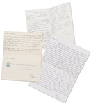 John Gotti Lot of Three Autograph Letters Signed from Prison -- ...it took you and the rest of the country almost four years to learn that I was right about [George H.W.] Bush!...I told ya so!...