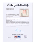 Chiang Kai-shek Certificate Signed as President of the Republic of China, Awarded to the U.S. Ambassador Circa Late 1950s -- With PSA/DNA COA