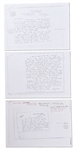 Maurice Wilkins Autograph Manuscript Signed Three Times, With Fascinating DNA Content -- ''the situation was very confused around the Double Helix...High tension accounted for some of the secrecy''