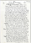 Maurice Wilkins Autograph Manuscript Signed Three Times, With Fascinating DNA Content -- ''the situation was very confused around the Double Helix...High tension accounted for some of the secrecy''