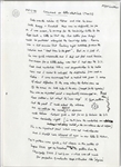 Maurice Wilkins Autograph Manuscript Signed Three Times, With Fascinating DNA Content -- ''the situation was very confused around the Double Helix...High tension accounted for some of the secrecy''