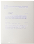 Scarce Red Number Photo of Neil Armstrong Training for the Apollo 11 Mission -- On ''A Kodak Paper''